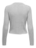 ONLY Pullover in Light Grey Melange