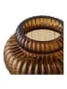 ebuy24 Vase Saga Braun 20 x 20 cm