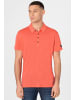 super.natural Merino Polo M TRAVEL POLO in orange
