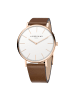 LIEBESKIND BERLIN Armbanduhr The Simple Minimalist in dunkelbraun