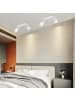 ZMH Deckenleuchte in Weiß Modern 2-flammige GU10 Deckenspot Schlafzimmerlampe