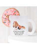 Mr. & Mrs. Panda Teetasse Hund Basset Hound mit Spruch in Transparent