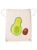 Mr. & Mrs. Panda gymnastiktasche Avocado Kern rollt ohne Spruch in Creme