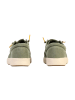 natural world Sneakers aus Cotton NL-Leder Grün