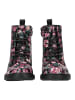 Geox Stiefelette in Schwarz/Pink