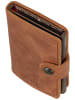 Secrid Geldbörse Miniwallet Vintage in Cognac-Brown