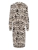 Soaked in Luxury Kleid SLZaya Relaxed fit in Whitecap Gray Zig Zag