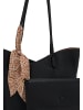 Usha Women 2-In-1 Tote Bag Set in Black