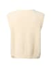 Marie Lund Weste in ecru - 0001