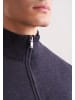Seidensticker Quarter Zip Regular in Dunkelblau