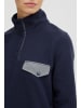 Oxmo Fleecejacke in grau