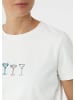 comma T-Shirt in 01E2_weiß