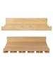MCW 2er-Set Weinregal P22, Natur