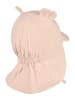 Sterntaler Schirmmütze mit Nackenschutz Ohren in puder rose