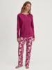Calida Pyjama in dahlia pink
