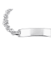 Amor Identarmband Silber 925, rhodiniert in Silber