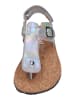 KOEL Sandalen ABRIANA METALLIC  in silberfarben