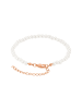 Steel_Art Perlenarmband Damen Juliane silberfarben poliert in rosegoldfarben