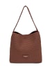 DIANA Schultertasche in COGNAC