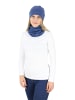 Alkato Alkato Unisex Beanie Mütze und Schal Set Uni in blau Modell 2