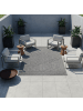 KADIMA DESIGN Teppich Outdoor Waschbar Boho IMST Strapazierfähig OEKO-TEX Balkon in Grau