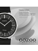 Oozoo Armbanduhr Oozoo Vintage Series schwarz groß (ca. 40mm)