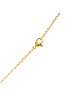 Luxenter Halskette Zaka mit 18 Karat Gelbgold-Finish – ZAKA