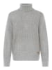 Oxmo Rollkragenpullover OXEdna in Grau