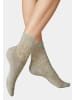 Kunert Socken Ajour gemustert in light grey