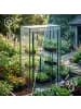 relaxdays Tomatengewächshaus in Transparent - (B)100 x (H)150 x (T)50 cm