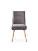 B&D Home 2er-Set: Esszimmerstuhl CEDRIC in Anthrazit - (B)48 x (H)91 x (T)61 cm