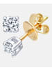 Diamant L'éternel Ohrstecker aus 750 Gelbgold mit 0.25 Karat Diamant