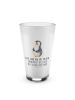 Mr. & Mrs. Panda Blümchentailglas Pinguin Diät mit Spruch in Transparent