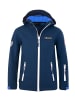 Trollkids Softshell Jacke "Oslofjord" in Marineblau/Weiß