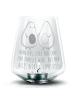 Mr. & Mrs. Panda Laterne Avocado Pärchen mit Spruch in Transparent
