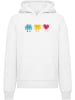 Merchcode Merchcode Kapuzenpullover in white