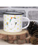 Mr. & Mrs. Panda Kaffeetasse Einhorn Sänger ohne Spruch in Weiß