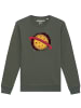 wat? Apparel Sweatshirt Pizza Planet in Khaki