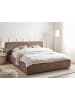 Beliani Doppelbett LINARDS in Braun - (W) 230 x (H) 88 x (L) 242 cm