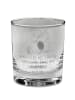 Mr. & Mrs. Panda Whiskey Glas Avocado Tanzen mit Spruch in Transparent