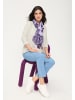 Olsen Strickcardigan in White Silk