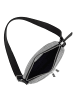 Knomo Umhängetasche RFID Schutz 21 cm grey check