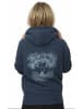 Life-Tree Hoodie für Damen in blau