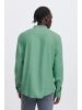 BLEND Langarmhemd BHBOBBY Shirt mandarin in Grün