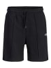 JACK & JONES PLUS Sweat-Shorts in Black