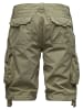 Humy Cargo Shorts Chino Bermuda mit Kordel am Saum A&S in Olive
