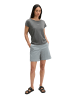 Marc O'Polo Print-T-Shirt loose in Oxide Grey