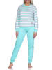 NORMANN Frottee Schlafanzug lang Pyjama - 75041 in mint