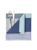 Butlers Serviette L 41 x B 41cm COOL OASIS in Blau