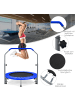 COSTWAY φ101cm Mini Trampolin in Blau